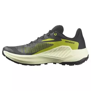 SALOMON Genesis Черные Прозрачные Желтые Мужские Кроссовки Sulphur-Spring L47443100 40