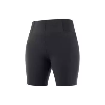 SALOMON Эластичные облегающие повседневные шорты с буквенным принтом, женские шорты, черные, LC1894100