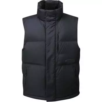 Salomon Korea Line Logo Patch Stand Collar Zipper Sleeveless Vest Men vest Black LC2580100 L
