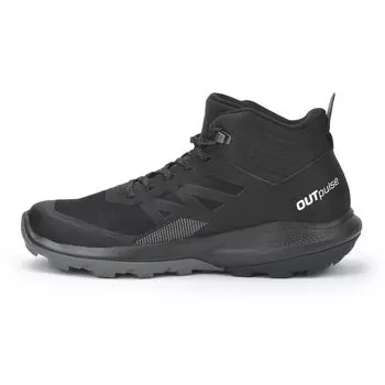 [Salomon] Кроссовки для походов и треккинга OUTPULSE MID GORE-TEX мужские черныеEbonyVanilla Ice 25.0 см