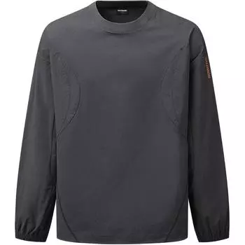 Salomon Logo Letter Crew Neck Long Sleeve Sweatshirt Men sweatshirt Gray C28030 XXL