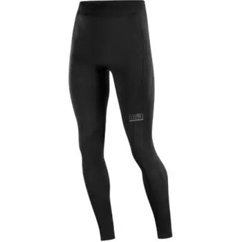 SALOMON Mm6 Бесшовные Облегающие Дышащие Спортивные Брюки Унисекс Глубокий Черный C23567 M