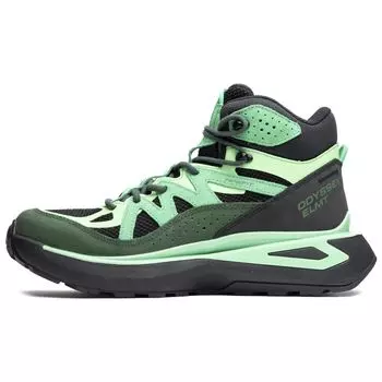 Salomon Odyssey ELMT Mid GORE-TEX Eden Ярко-зеленые мужские кроссовки Черные L47361800 42