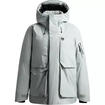 Salomon Outlife Outdoor Series Waterproof Down Hooded Warm Breathable Jacket Unisex Jackets Iron-Gray C19971 L