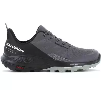 Salomon Outpulse GTX - GORE-TEX - мужские кроссовки серо-черные 415878 ОРИГИНАЛ EU 40 2/3 UK 7 серый