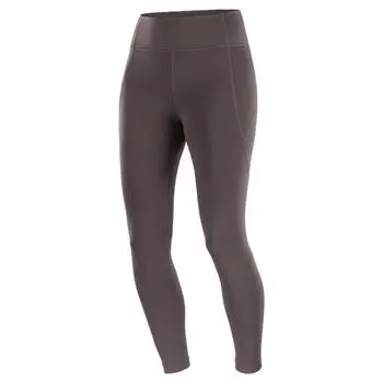 SALOMON Shakeout Bliss Дышащие Легкие Однотонные Беговые Брюки Женские брюки Кофе-Бин C24187 XS