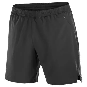 Salomon Shkout Core 2 In 1 Breathable Lightweight Quick Dry Comfortable Sports Shorts Men shorts Deep-Black C24541 L