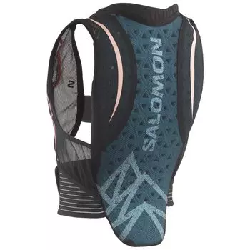 SALOMON Ski Snowboard Protector FLEXCELL PRO WOMEN L47340500 Размер S Черный Тропический Персиковый Женский /