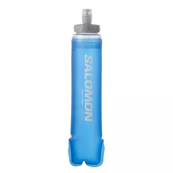 Salomon Soft Flask Hydration 2022 Free Clear Blue 500ml/17oz 42 Bottle, Model, Foldable, Portable, LC1916000, (2022 Model)