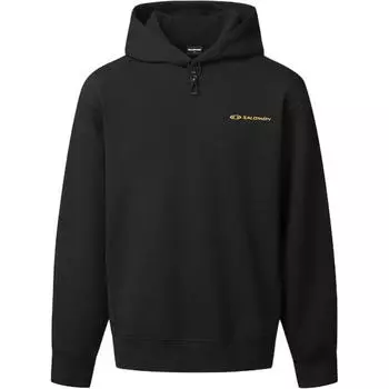 Salomon Sportstyle Link Sweat Hoodie Men Hoodies Black C25725 L