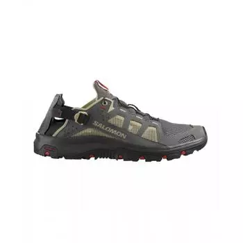 Salomon Tech Mpvian 5 Pewter Moss Fiery Red L47114900 270