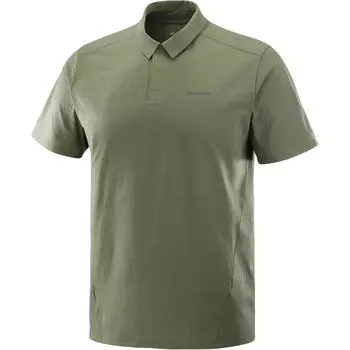 Salomon Trackline Comfortable Soft Breathable Short Sleeve Polo Shirt Men tops Green C24393 S
