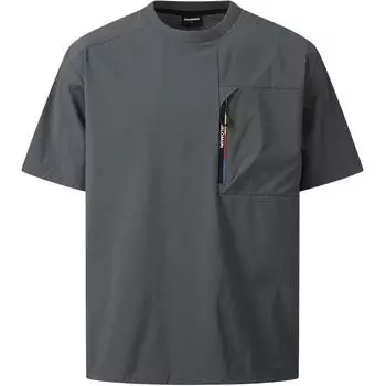 Salomon Uni Blast Woven Functional Pocket Fashion Versatile Loose Short Sleeve T-Shirt Unisex Tops Gray C28134 S