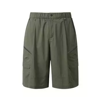 Salomon Uni Soft Peak Logo Loose Waterproof Casual Shorts Unisex shorts Army-Green C28168 L