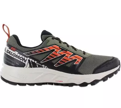 Salomon Wander GTX - GORE-TEX - мужские кроссовки зеленые 471485 спортивная обувь ОРИГИНАЛ