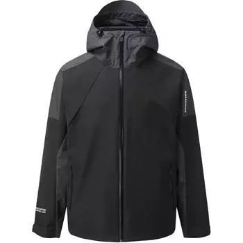 Salomon Windstopper Gore-Tex Color Block Hooded Zip-Up Windbreaker Jacket Men Jackets Black C28024 S