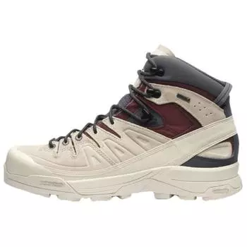Salomon X-ALP Mid GORE-TEX Almond Milk Unisex Sneakers Cream Catawba-Grape Turbulence L47638600 40