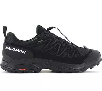 Salomon X Ward Leather GTX - GORE-TEX - Мужские походные туфли черные 471823 ОРИГИНАЛ