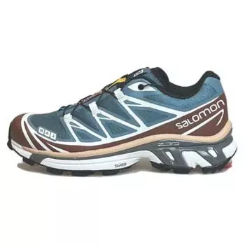 SALOMON Xt-6 шнурованные нескользящие прочные низкие функциональные туфли для улицы унисекс обувь цвета морской волны 472931 45