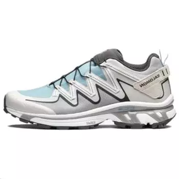 Salomon XT-Rush Utility Lunar Rock Stone Синие кроссовки унисекс Серо-белые L47126900 38