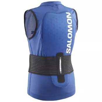SALOMON Защита для сноуборда FLEXCELL PRO VEST JUNIOR Kids L47340800 JS Размер Race Blue