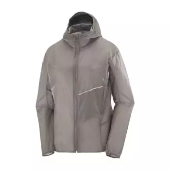 SALOMON Женская куртка Sense Aero Wind Легкая Дышащая Ветрозащитная Водонепроницаемая Куртка Железо-Серый LC2434300 M