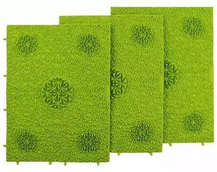 Салон акупунктуры Bikan Natura Товары для массажа стоп и акупунктуры Коврик для акупунктуры стоп Стимулирующий косметический коврик, который можно носить в своей комнате hb003 из