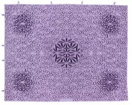 Салон акупунктуры Bikan Natura Товары для массажа стоп и акупунктуры Коврик для акупунктуры стоп Стимулирующий косметический коврик, который можно носить в своей комнате hb003 лаванды фиолетового