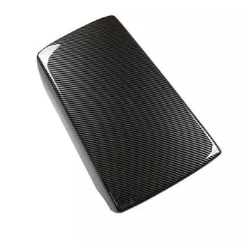 Салон автомобиля Центральная консоль Подлокотник Ящик Панель Крышка Отделка Карбон Черный Для Honda Accord 2018-2020 2021 2022 Аксессуары