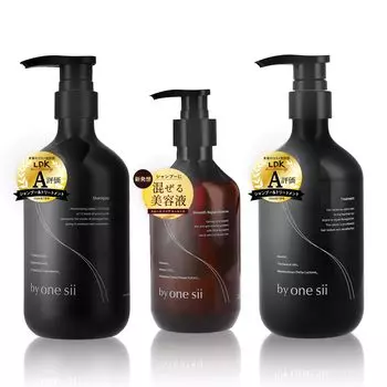 Salon By One Sii Shampoo Treatment Set Amino Acid Shampoo Smooth Repair Essence Organic Active Oxygen Removal Эксклюзивный полный набор для салона [Красота