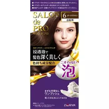 Salon De Pro Salon De Pro Bubble Hair Color Extra Rich для седых волос 6 темно-коричневый 1