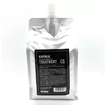Салон KAMIKAI, эксклюзивная салонная процедура в Treatment 03, 1000 г, сменный блок, ультравысококонцентрированное средство [косметическая продукция, для дома] Привычка/Повреждение