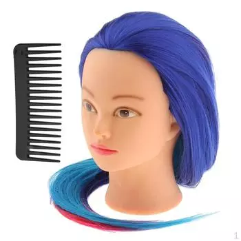 Салон косметологии парикмахерская практика обучение манекен подставка для крепления на голову Pink Green