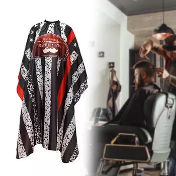 Салон парикмахера накидка для стрижки профессиональная для взрослых регулируемая эластичная шея для парикмахерской