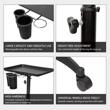 Салон Съемный Поддон Тележка на Колесиках Красота Многофункциональная Тележка Стеллаж Для Хранения Оборудования Лоток Для Наращивания Волос Парикмахерская Поставка