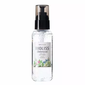 SALON STYLE KOSE Biolis Botanical Hair Oil (Rich Moist) Moist Type Penetration Repair Cuticle Protection UV Protection Protects Hair from Daily Damage