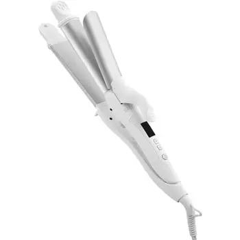 SALONIA 2WAY Straight Curl Hair Iron 32mm SL-002A White