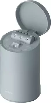 SALONIA Pure Bright Steamer Facial Device Face Steamer Beauty SAL22207SL Gray