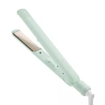 SALONIA Straight Hair Iron 24 мм в комплекте чехол [2024 Весна/Лето Лимитед] [Celebrate Green] Термостойкий SL-004SCG