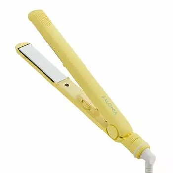 SALONIA Straight Hair Iron Playful Yellow 24mm