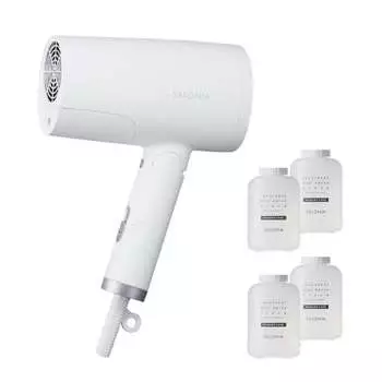 SALONIA Treatment Mist Dryer/Serum (4 pieces) Set *Serum (2 pieces) x 2 boxes Home appliances Beauty appliances Large airflow Quick drying Negative io