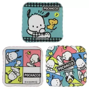 Salonje Pochacco Мини Полотенце 3P 884419 SANRIO Sanrio