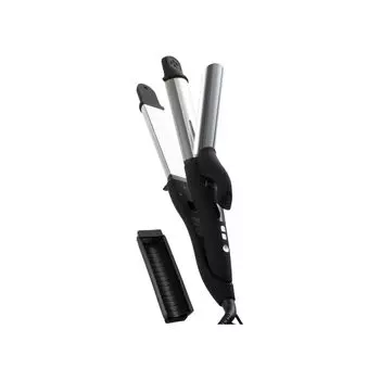 SALONMOON Hair Iron Straight Curl Iron 32 мм 2-ходовая титановая пластина, совместимая с зарубежными странами, MAX220