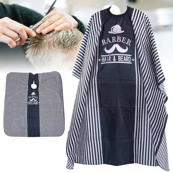 Салонная накидка Профессиональная стрижка Парикмахерская Парикмахерская ткань Унисекс Салонное платье
