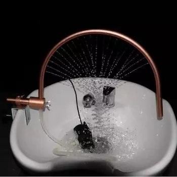 Салонная стойка для циркуляции воды, наборы для душа, чаша для шампуня, детали кровати для