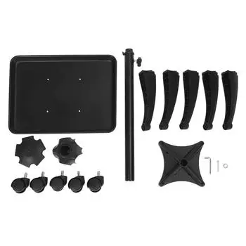 Салонный лоток, тележка с регулировкой высоты, лоток для хранения парикмахерских инструментов большой емкости с колесиками f