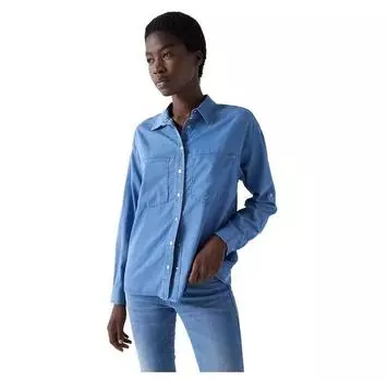 Salsa Jeans 21007164 Regular Fit рубашка с длинным рукавом L