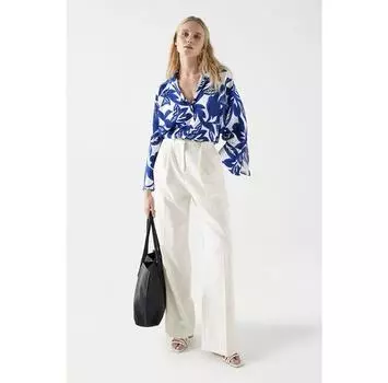 Salsa Jeans Print рубашка с длинным рукавом S
