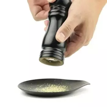 Salt and Pepper Grinder Solid Wood Spice Pepper Mill Cooking Tools Kitchen Utensils with Strong Adjustable coffee Grinder