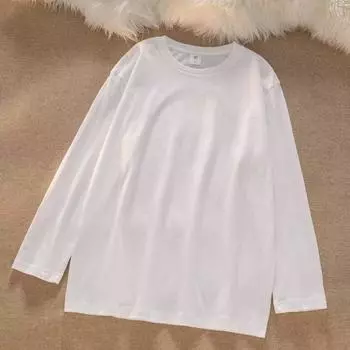 Salt retro suit soft waxy lazy wind contrasting colors loose knitted sweater jacket women s coffee jeans three-piece set M